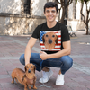 Independence Day Special Pet Print Men's T-Shirt