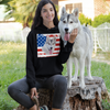 Independence Day Special Pet Print Women Hoodie