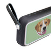Custom Pet Print Bluetooth Speaker-Light Green