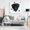 Christmas Special Custom Pet Print Canvas berries-star