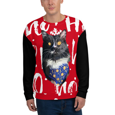 HOHO Ugly Pet Print Custom Sweater