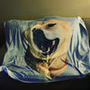 Blanket with dogs | pet blanket | blanket dog | dog portrait | dog printing | pet lovers | gifts for pet owners