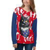 HOHO Ugly Pet Print Custom Sweater