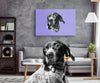 Custom Pet Print Canvas Purple