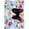 Special Background Pet Print Fleece Blanket