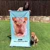Custom Pet Print Beach Towel