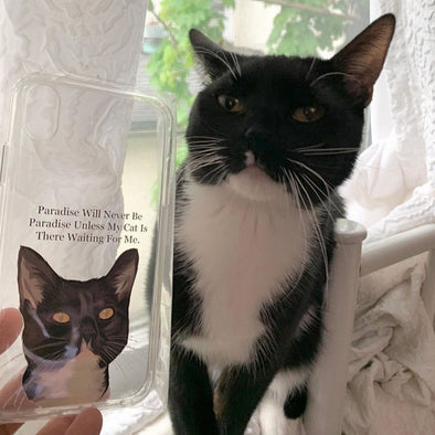 Custom Transparent Pet Print Phone Case