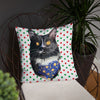 Special Background Custom Pet Print Throw Pillow