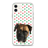 Christmas Special Pet Print iPhone Case Polka Dots