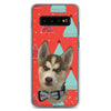 Christmas Special Pet Print Samsung Phone Case Red Blue Tringle