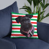 Special Background Custom Pet Print Throw Pillow