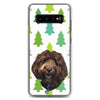 Christmas Special Pet Print Samsung Phone Case White Green Tree