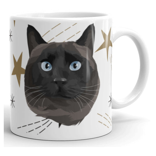 Special Background Custom Pet Print Mug