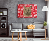 Christmas Special Custom Pet Print Rectangle Canvas HoHo