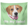 Custom Pet Print Tapestry