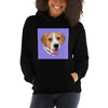 Women's Black Custom Pet Print Hoodie