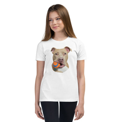 Girl's Youth Custom Pet Print T-Shirt