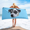 Custom Pet Print Beach Towel
