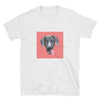 Men's White Custom Pet Print T-Shirt