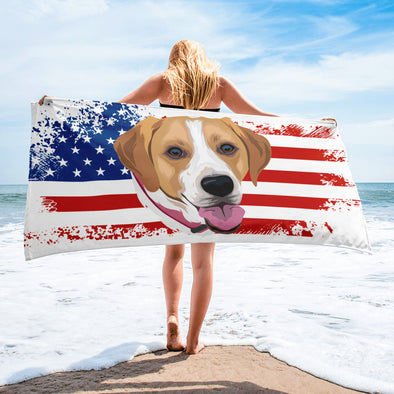 Independence Day Special Beach Towel