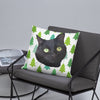 Special Background Custom Pet Print Throw Pillow