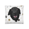 Special Background Custom Pet Print Throw Pillow