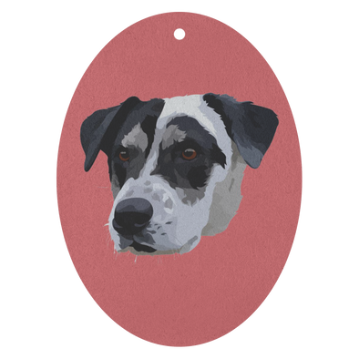 Custom Pet Print Air Freshner Pack of 3